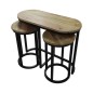 HSM Collection 3-tlg. Beistelltisch-Set HSM Collection 3-tlg. Beistelltisch-Set