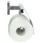 Kleine Wolke Toilettenpapierhalter mit Deckel Luno Silbern Kleine Wolke Toilettenpapierhalter mit Deckel Luno Silbern
