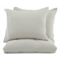 Venture Home Bettwäsche-Set Mila 220x240 cm Baumwolle Hellgrau Venture Home Bettwäsche-Set Mila 220x240 cm Baumwolle Hellgrau