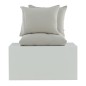 Venture Home Bettwäsche-Set Mila 220x240 cm Baumwolle Hellgrau Venture Home Bettwäsche-Set Mila 220x240 cm Baumwolle Hellgrau