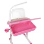 Vipack Kindertisch mit Stuhl Comfortline 301 Verstellbar Rosa und Weiß Vipack Kindertisch mit Stuhl Comfortline 301 Verstellbar Rosa und Weiß