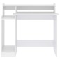 vidaXL Schreibtisch mit LEDs Weiß 97x45x90 cm Holzwerkstoff vidaXL Schreibtisch mit LEDs Weiß 97x45x90 cm Holzwerkstoff