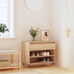 vidaXL Schuhregal Sonoma-Eiche 70x36x60 cm Holzwerkstoff