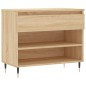 vidaXL Schuhregal Sonoma-Eiche 70x36x60 cm Holzwerkstoff vidaXL Schuhregal Sonoma-Eiche 70x36x60 cm Holzwerkstoff