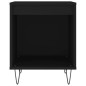 vidaXL Nachttische 2 Stk. Schwarz 40x35x50 cm Holzwerkstoff vidaXL Nachttische 2 Stk. Schwarz 40x35x50 cm Holzwerkstoff