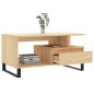 vidaXL Couchtisch Sonoma-Eiche 90x49x45 cm Holzwerkstoff vidaXL Couchtisch Sonoma-Eiche 90x49x45 cm Holzwerkstoff