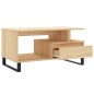 vidaXL Couchtisch Sonoma-Eiche 90x49x45 cm Holzwerkstoff vidaXL Couchtisch Sonoma-Eiche 90x49x45 cm Holzwerkstoff