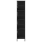 vidaXL Bücherregal Schwarz 78,5x33x153 cm Holzwerkstoff vidaXL Bücherregal Schwarz 78,5x33x153 cm Holzwerkstoff