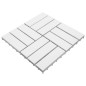 vidaXL Terrassenfliesen 20 Stk. Weiß 30x30 cm Massivholz Akazie vidaXL Terrassenfliesen 20 Stk. Weiß 30x30 cm Massivholz Akazie