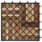 vidaXL Terrassenfliesen 20 Stk. Weiß 30x30 cm Massivholz Akazie vidaXL Terrassenfliesen 20 Stk. Weiß 30x30 cm Massivholz Akazie