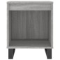 vidaXL Nachttisch Grau Sonoma 40x35x50 cm Holzwerkstoff vidaXL Nachttisch Grau Sonoma 40x35x50 cm Holzwerkstoff
