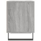 vidaXL Nachttisch Grau Sonoma 40x35x50 cm Holzwerkstoff vidaXL Nachttisch Grau Sonoma 40x35x50 cm Holzwerkstoff