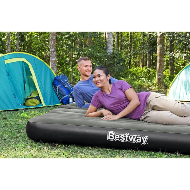 Bestway 3-in-1 Luftbett Schwarz und Grau 188x99x25 cm Bestway 3-in-1 Luftbett Schwarz und Grau 188x99x25 cm