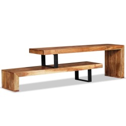 vidaXL TV-Schrank Akazienholz Massiv