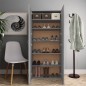 vidaXL Schuhschrank Grau Sonoma 80x35,5x180 cm Holzwerkstoff vidaXL Schuhschrank Grau Sonoma 80x35,5x180 cm Holzwerkstoff