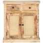 vidaXL Sideboard 65x32x70 cm Mango Massivholz und Naturgeflecht vidaXL Sideboard 65x32x70 cm Mango Massivholz und Naturgeflecht