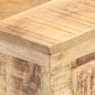vidaXL Sideboard 65x32x70 cm Mango Massivholz und Naturgeflecht vidaXL Sideboard 65x32x70 cm Mango Massivholz und Naturgeflecht