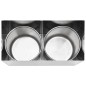 vidaXL Saucen-Spender Edelstahl 2 x 3,5 L vidaXL Saucen-Spender Edelstahl 2 x 3,5 L