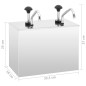 vidaXL Saucen-Spender Edelstahl 2 x 3,5 L vidaXL Saucen-Spender Edelstahl 2 x 3,5 L