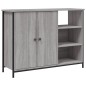 vidaXL Sideboard Grau Sonoma 100x33x75 cm Holzwerkstoff vidaXL Sideboard Grau Sonoma 100x33x75 cm Holzwerkstoff