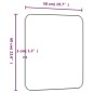 vidaXL Wandspiegel Golden 50x60 cm Rechteckig vidaXL Wandspiegel Golden 50x60 cm Rechteckig