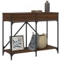 vidaXL Konsolentisch Braun Eichen-Optik 100x39x78,5 cm Holzwerkstoff vidaXL Konsolentisch Braun Eichen-Optik 100x39x78,5 cm Holzwerkstoff