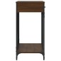 vidaXL Konsolentisch Braun Eichen-Optik 100x39x78,5 cm Holzwerkstoff vidaXL Konsolentisch Braun Eichen-Optik 100x39x78,5 cm Holzwerkstoff