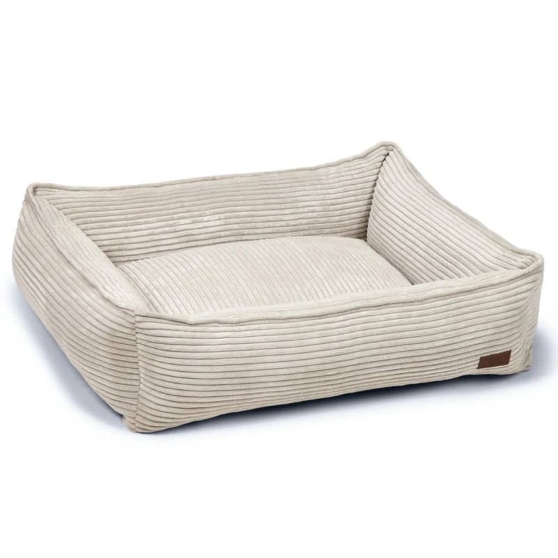 Designed by Lotte Hundebett Gerippt 80x70x22 cm Hellgrau Designed by Lotte Hundebett Gerippt 80x70x22 cm Hellgrau