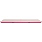 vidaXL Aufblasbare Gymnastikmatte mit Pumpe 700x100x20 cm PVC Rosa vidaXL Aufblasbare Gymnastikmatte mit Pumpe 700x100x20 cm PVC Rosa