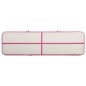 vidaXL Aufblasbare Gymnastikmatte mit Pumpe 700x100x20 cm PVC Rosa vidaXL Aufblasbare Gymnastikmatte mit Pumpe 700x100x20 cm PVC Rosa