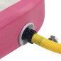 vidaXL Aufblasbare Gymnastikmatte mit Pumpe 700x100x20 cm PVC Rosa vidaXL Aufblasbare Gymnastikmatte mit Pumpe 700x100x20 cm PVC Rosa