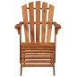 vidaXL Adirondack-Gartensessel mit Fußablage Akazie Massivholz vidaXL Adirondack-Gartensessel mit Fußablage Akazie Massivholz
