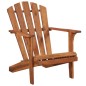vidaXL Adirondack-Gartensessel mit Fußablage Akazie Massivholz vidaXL Adirondack-Gartensessel mit Fußablage Akazie Massivholz