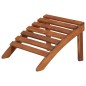 vidaXL Adirondack-Gartensessel mit Fußablage Akazie Massivholz vidaXL Adirondack-Gartensessel mit Fußablage Akazie Massivholz