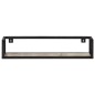 vidaXL Wandregale 2 Stk. 80 cm Altholz Massiv vidaXL Wandregale 2 Stk. 80 cm Altholz Massiv