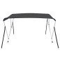 vidaXL 3-Bow Bimini Top Anthrazit 183x196x137 cm vidaXL 3-Bow Bimini Top Anthrazit 183x196x137 cm