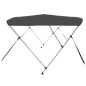 vidaXL 3-Bow Bimini Top Anthrazit 183x196x137 cm vidaXL 3-Bow Bimini Top Anthrazit 183x196x137 cm