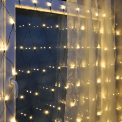 HI LED-Lichternetz zu Weihnachten 160 LEDs