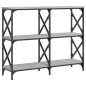 vidaXL Konsolentisch Grau Sonoma 100x28x80,5 cm Holzwerkstoff vidaXL Konsolentisch Grau Sonoma 100x28x80,5 cm Holzwerkstoff