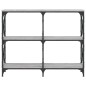 vidaXL Konsolentisch Grau Sonoma 100x28x80,5 cm Holzwerkstoff vidaXL Konsolentisch Grau Sonoma 100x28x80,5 cm Holzwerkstoff