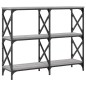 vidaXL Konsolentisch Grau Sonoma 100x28x80,5 cm Holzwerkstoff vidaXL Konsolentisch Grau Sonoma 100x28x80,5 cm Holzwerkstoff