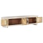 vidaXL TV-Schrank Weiß 140x30x35 cm Massivholz Mango vidaXL TV-Schrank Weiß 140x30x35 cm Massivholz Mango