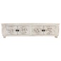 vidaXL TV-Schrank Weiß 140x30x35 cm Massivholz Mango vidaXL TV-Schrank Weiß 140x30x35 cm Massivholz Mango