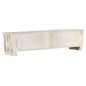 vidaXL TV-Schrank Weiß 140x30x35 cm Massivholz Mango vidaXL TV-Schrank Weiß 140x30x35 cm Massivholz Mango