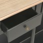 vidaXL Konsolentisch Schwarz 110x30x76 cm Holzwerkstoff vidaXL Konsolentisch Schwarz 110x30x76 cm Holzwerkstoff