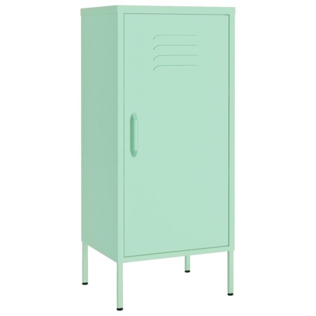 vidaXL Lagerschrank Minzgrün 42,5x35x101,5 cm Stahl