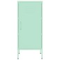 vidaXL Lagerschrank Minzgrün 42,5x35x101,5 cm Stahl vidaXL Lagerschrank Minzgrün 42,5x35x101,5 cm Stahl