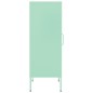 vidaXL Lagerschrank Minzgrün 42,5x35x101,5 cm Stahl vidaXL Lagerschrank Minzgrün 42,5x35x101,5 cm Stahl