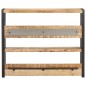 vidaXL Bartisch 120x40x101 cm Raues Mangoholz vidaXL Bartisch 120x40x101 cm Raues Mangoholz