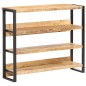 vidaXL Bartisch 120x40x101 cm Raues Mangoholz vidaXL Bartisch 120x40x101 cm Raues Mangoholz